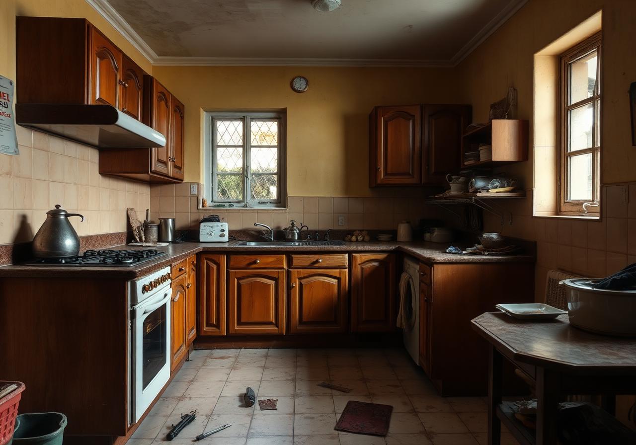 Rénovation cuisine - avant rénovation