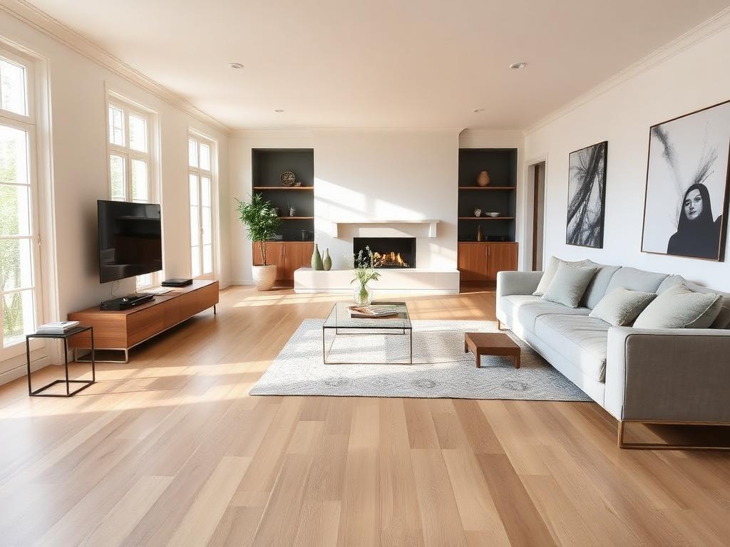 Rénovation salon / pièce à vivre par EGBR